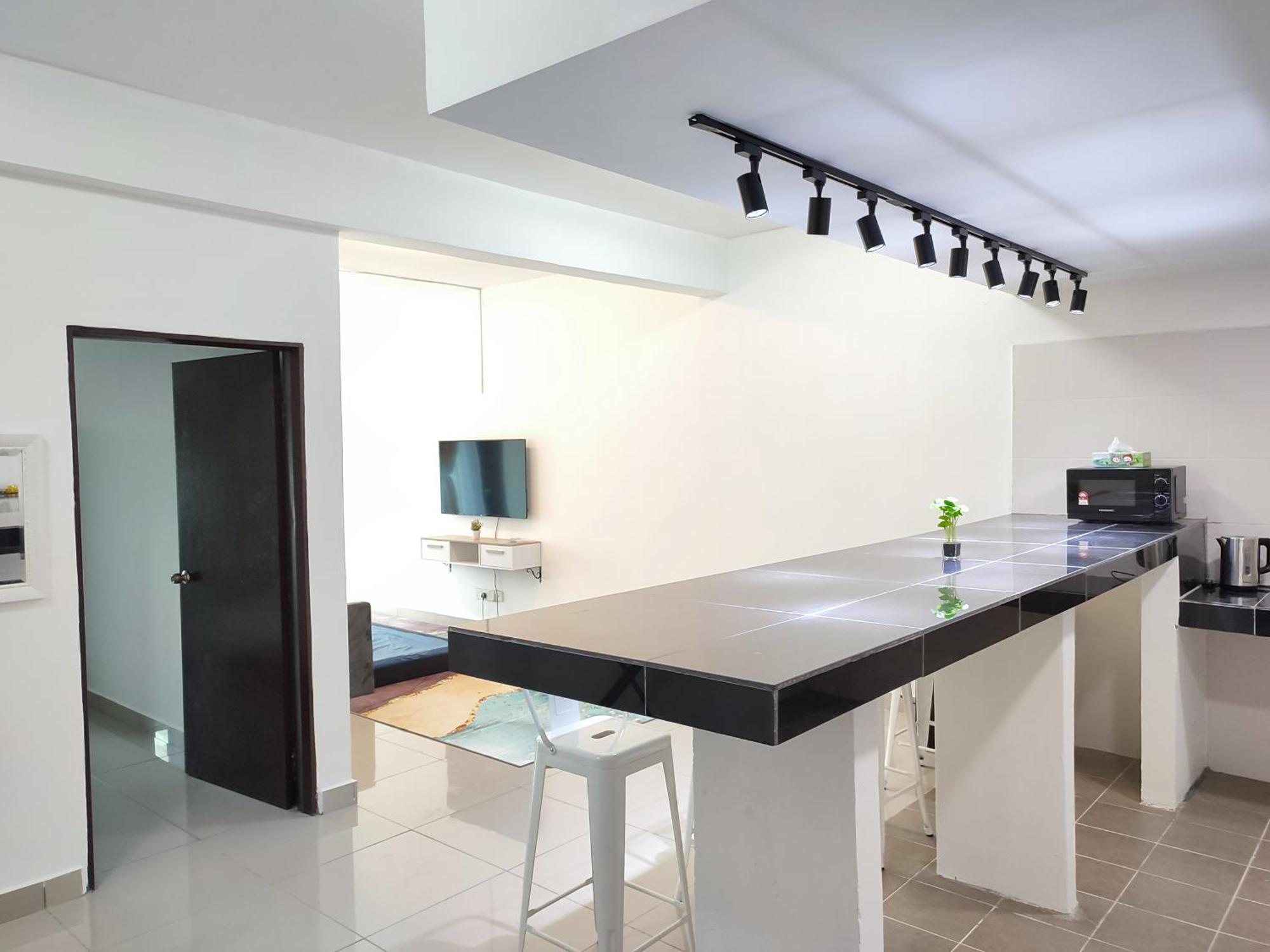Homestay Studio Apartment Bentara Suite, Kompleks Mutiara Gua Musang Ngoại thất bức ảnh
