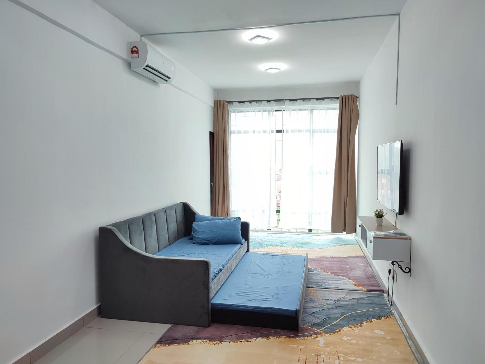 Homestay Studio Apartment Bentara Suite, Kompleks Mutiara Gua Musang Ngoại thất bức ảnh